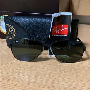 Ray Ban 8301 Aviator Sunglasses (gun metal grey)!